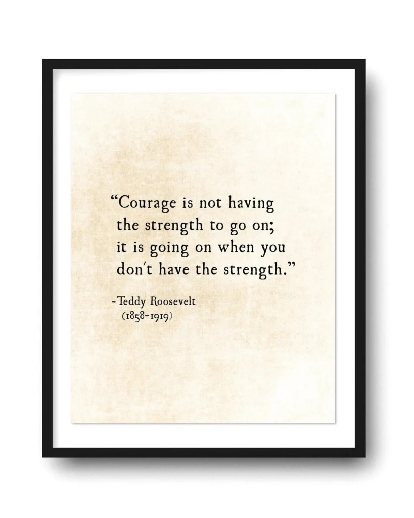 Having Courage