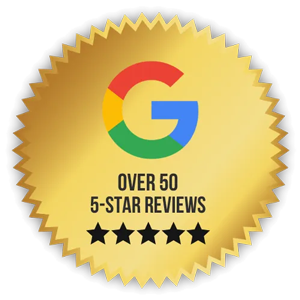 Carolina Creative Google 5-Star Reviews Badge