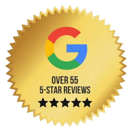 Carolina Creative Google Badge - Over 55 5-Star Reviews